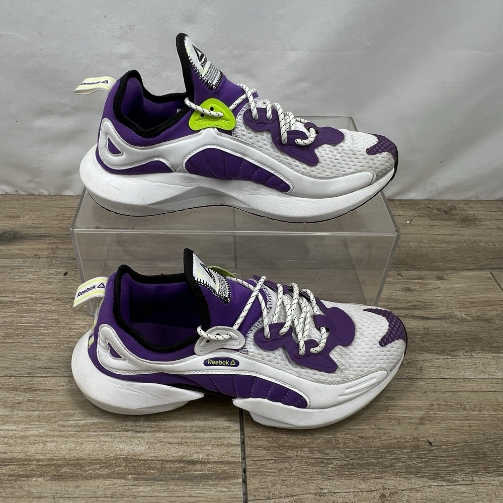 Reebok Sole Fury 00 DV9250 Womens Size 9.5 White/Purple - Picture 2 of 10